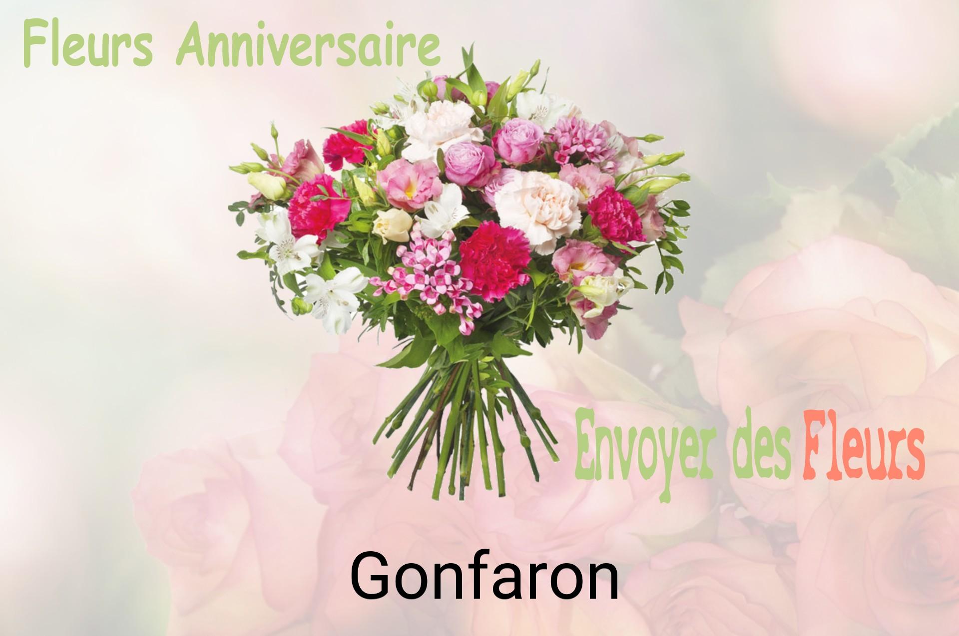 Bouquet de fleurs d’anniversaire livré à Gonfaron
